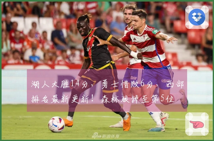 湖人大胜14分，勇士惜败6分，西部排名最新更新！森林狼掉至第5位